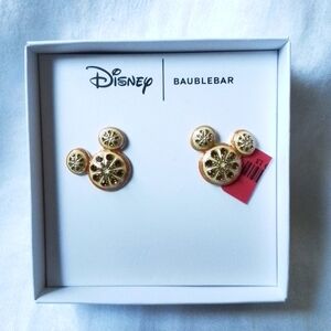 Disney BaubleBar Orange Slice Mickey Mouse Earrings